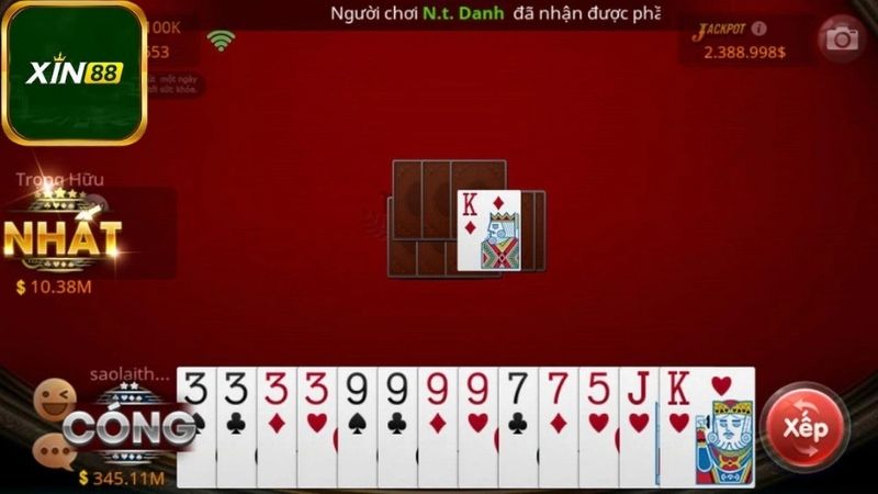 Trải nghiệm trên nền tảng Xin88